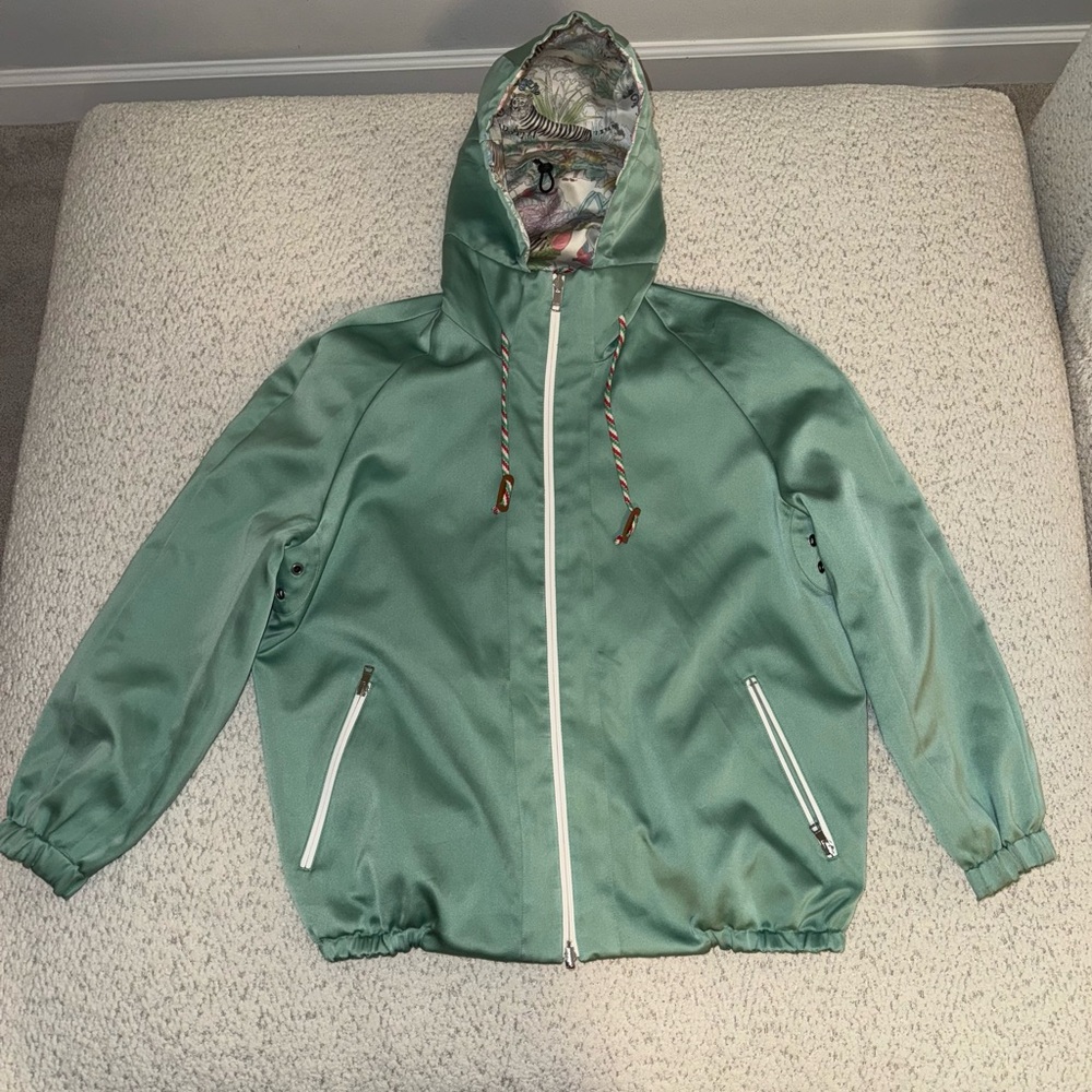 SOLD OUT GUCCI TIGER REVERSIBLE BOMBER JACKET SIZE SMALL WOMENS IT SIZE 40
